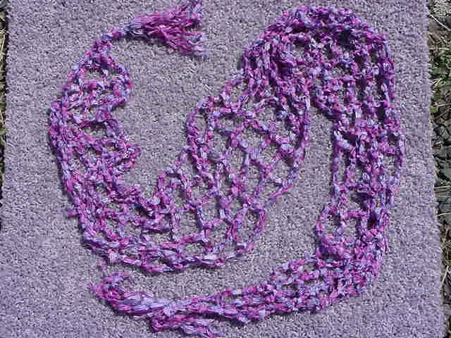 100 Yard Crochet Scarf or Sash · 100 Yard Crochet Scarf or Sash · 100 Yard 